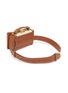 Detail View - Click To Enlarge - MARK CROSS - 'Grace' leather canvas box belt bag