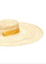 Detail View - Click To Enlarge - SENSI STUDIO - 'Calado' long brim ribbon trimmed toquilla straw boater hat