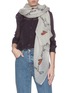 Figure View - Click To Enlarge - FALIERO SARTI - 'Dream' slogan print scarf