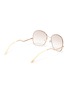 Figure View - Click To Enlarge - CHLOÉ - D frame curled temple sunglasses