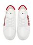 Figure View - Click To Enlarge - WINK - 'Milkshake' heart stud embellished kids sneakers