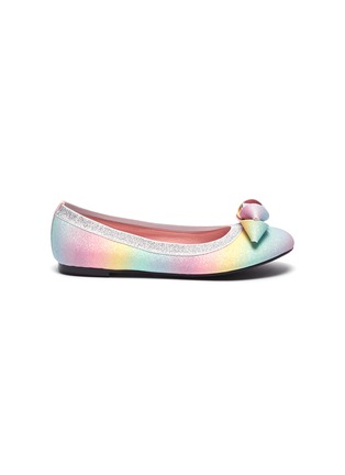 Main View - Click To Enlarge - WINK - Soda Pop Toddlers/Kids Glittered Ballerina Flats