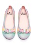 Figure View - Click To Enlarge - WINK - Soda Pop Toddlers/Kids Glittered Ballerina Flats