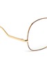 Detail View - Click To Enlarge - CHLOÉ - D frame curled temple optical glasses