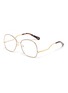 Main View - Click To Enlarge - CHLOÉ - D frame curled temple optical glasses