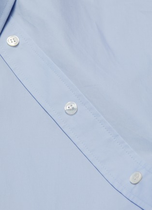  - SHORT SENTENCE - Slanted double button shirt