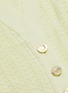  - CRUSH COLLECTION - Metallic button silk-blend cardigan