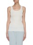 Main View - Click To Enlarge - CRUSH COLLECTION - Slim silk blend tank top