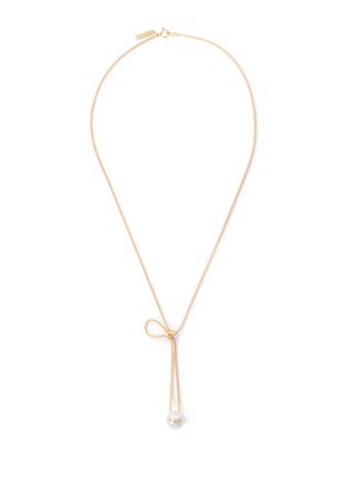 Main View - Click To Enlarge - TASAKI - 'Knot' freshwater pearl 18k rose gold necklace