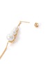 Detail View - Click To Enlarge - TASAKI - 'Stretched' freshwater pearl 18k yellow gold earrings
