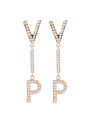 Main View - Click To Enlarge - BIJOUX DE FAMILLE - 'VIP' faux pearl earrings