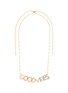 Main View - Click To Enlarge - BIJOUX DE FAMILLE - 'Good Vibes' crystal necklace