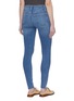 Back View - Click To Enlarge - FRAME - Raw Edge Skinny Jeans