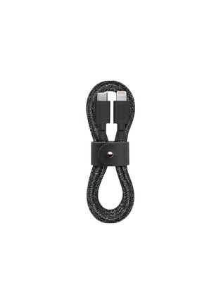 Main View - Click To Enlarge - NATIVE UNION - Belt lightning cable – Cosmos Black