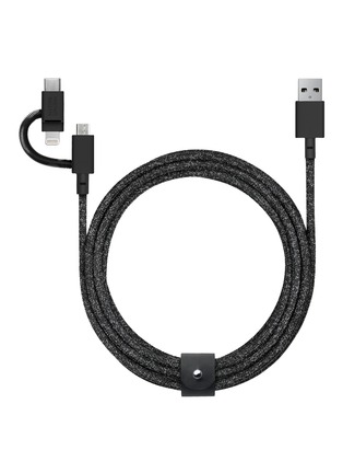 Main View - Click To Enlarge - NATIVE UNION - Belt universal cable – Cosmos Black