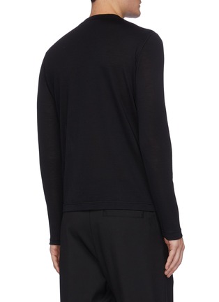 Back View - Click To Enlarge - JIL SANDER - Wool sweater