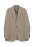 Main View - Click To Enlarge - TOMORROWLAND - Houndstooth Print Tweed Blazer