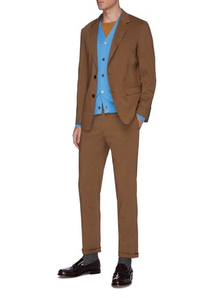 Figure View - Click To Enlarge - TOMORROWLAND - 'Set 1' Linen Suiting Pants