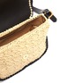 Detail View - Click To Enlarge - OSCAR DE LA RENTA - 'Oath' raffia shoulder bag