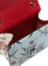 Detail View - Click To Enlarge - OSCAR DE LA RENTA - 'Mini Tro' floral saffiano leather shoulder bag