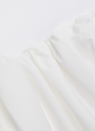 Detail View - Click To Enlarge - SWAYING - Gathered puff sleeveless dress