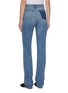 Back View - Click To Enlarge - MAISON MARGIELA - Asymmetric overdyed pocket pintuck jeans