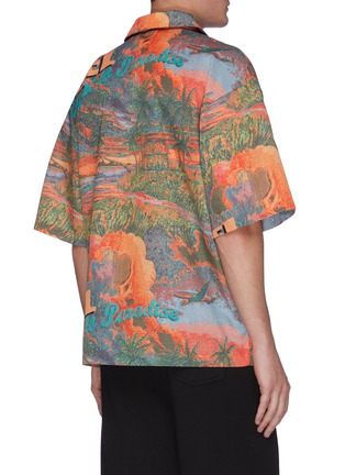 Back View - Click To Enlarge - ANGEL CHEN - Hawaiian Print Shirt