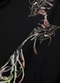  - ANGEL CHEN - Rosefinch Embroidered Black Hoodie