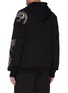Back View - Click To Enlarge - ANGEL CHEN - Rosefinch Embroidered Black Hoodie