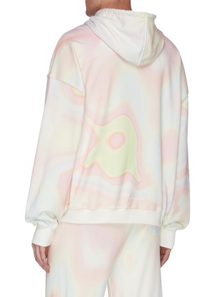 Back View - Click To Enlarge - ANGEL CHEN - holograph print hoodie