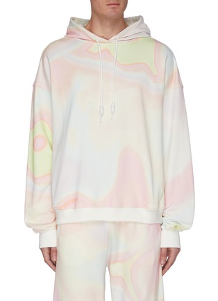Main View - Click To Enlarge - ANGEL CHEN - holograph print hoodie