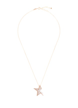 Main View - Click To Enlarge - TASAKI - 'Abstract Star' freshwater pearl 18k rose gold pendant necklace