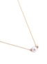Detail View - Click To Enlarge - TASAKI - 'Balance' diamond akoya pearl 18k rose gold pendant