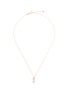 Main View - Click To Enlarge - TASAKI - 'Kugel' diamond akoya pearl 18k rose gold pendant necklace