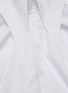  - 16ARLINGTON - 'Rose' elongated collar asymmetric drape shirt