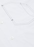  - JIL SANDER - Geometric pocket button-down shirt