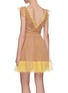 Back View - Click To Enlarge - SELF-PORTRAIT - Polka dot lace tea dress