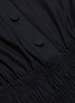 Detail View - Click To Enlarge - SELF-PORTRAIT - One shoulder cotton poplin mini dress