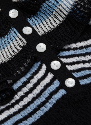 Detail View - Click To Enlarge - SELF-PORTRAIT - Multi Stripe Cami Dress