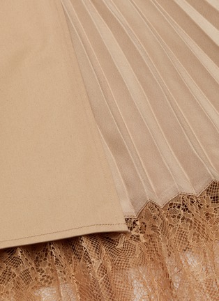 Detail View - Click To Enlarge - SELF-PORTRAIT - Canvas Wrap Mini Skirt