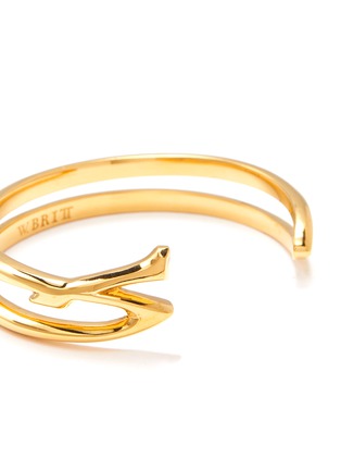 Detail View - Click To Enlarge - W. BRITT - 'Q' 18k gold bracelet