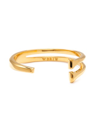 Main View - Click To Enlarge - W. BRITT - 'V' 18k gold bracelet