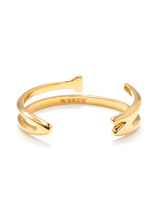 Main View - Click To Enlarge - W. BRITT - 'G' 18k gold bracelet