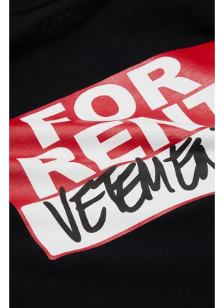  - VETEMENTS - 'For Rent' logo print T-shirt