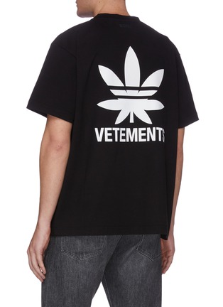 Back View - Click To Enlarge - VETEMENTS - Leaf print T-shirt