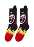 Main View - Click To Enlarge - VETEMENTS - 'Monster' graphic intarsia socks