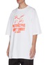 Front View - Click To Enlarge - VETEMENTS - Don't Shoot' Slogan T-shirt