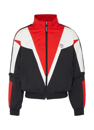 Main View - Click To Enlarge - VETEMENTS - Graphic print zip track jacket