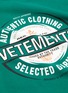  - VETEMENTS - 'Beer badge' logo print T-shirt