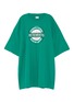 Main View - Click To Enlarge - VETEMENTS - 'Beer badge' logo print T-shirt
